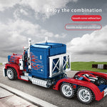 LEGO  849PCS City pull back Heavy Container Truck Technic  Building Blocks
