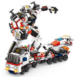 LEGO Technic Vehicle Series 8in1 Carriage Tractor Building Blocks Deformation Robot Model sets