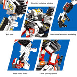 LEGO Technic Vehicle Series 8in1 Carriage Tractor Building Blocks Deformation Robot Model sets
