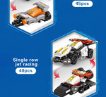 LEGO Technic Vehicle Series 8in1 Carriage Tractor Building Blocks Deformation Robot Model sets