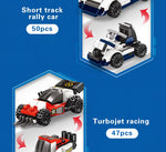 LEGO Technic Vehicle Series 8in1 Carriage Tractor Building Blocks Deformation Robot Model sets