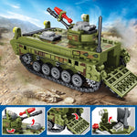 LEGO  Military WW2 Tank Army Armored  Building Blocks  Figures Vehicle Soldier Weapon Germany truck Bricks