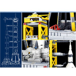 LEGO 425pcs Aerospace Space Shuttle Satellite Launch Building Block Compatible Technic Spaceship Rocket Space Spacecraft