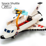 LEGO Space Station Saturn V Rocket Building Blocks City Shuttle Launch Center Atellite Astronaut Figure Bricks set