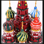 LEGO Compatible Mini World Famous Architecture Building Blocks Russia Saint Basil's Cathedral  DIY Castle Statue Model
