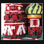 LEGO Compatible Mini World Famous Architecture Building Blocks Russia Saint Basil's Cathedral  DIY Castle Statue Model