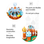 LEGO Compatible Mini World Famous Architecture Building Blocks Russia Saint Basil's Cathedral  DIY Castle Statue Model