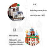 LEGO Compatible Mini World Famous Architecture Building Blocks Russia Saint Basil's Cathedral  DIY Castle Statue Model