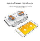 LEGO 410Pcs Remote Controlled Off-road Crawler Building Blocks Technic RC Full Track Racing Car Vehicle Movable Bricks