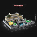 LEGO 1373PCS World Famous Architecture Building Blocks The Imperial Hotel Of Tokyo Model Classic DIY Bricks