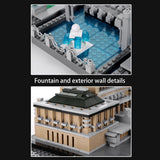 LEGO 1373PCS World Famous Architecture Building Blocks The Imperial Hotel Of Tokyo Model Classic DIY Bricks