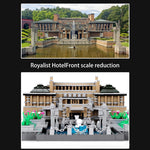 LEGO 1373PCS World Famous Architecture Building Blocks The Imperial Hotel Of Tokyo Model Classic DIY Bricks