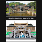 LEGO 1373PCS World Famous Architecture Building Blocks The Imperial Hotel Of Tokyo Model Classic DIY Bricks