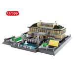 LEGO 1373PCS World Famous Architecture Building Blocks The Imperial Hotel Of Tokyo Model Classic DIY Bricks