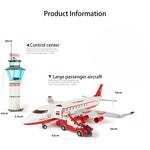 LEGO 856pcs City Plane Airplane Building Blocks Sets Large Cargo Passenger Airport Station Figure Model