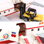 LEGO 856pcs City Plane Airplane Building Blocks Sets Large Cargo Passenger Airport Station Figure Model