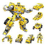 LEGO 1033pcs 2in1 Transformation Serie Building Blocks Sets Deformation Robot Deform Car Model Educational Blocks