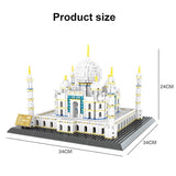 LEGO World Famous Architecture Building Blocks Taj Mahal Palace Triumphal Arch The Roman Colosseum Model sets