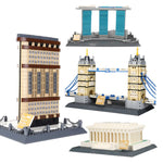LEGO World Famous Architecture Building Blocks Series  Iron building of New York Classic Landmark Model Bricks