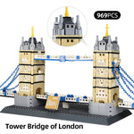 LEGO World Famous Architecture Building Blocks Series  Iron building of New York Classic Landmark Model Bricks