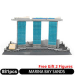 LEGO World Famous Architecture Building Blocks Series  Iron building of New York Classic Landmark Model Bricks