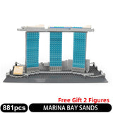 LEGO World Famous Architecture Building Blocks Series  Iron building of New York Classic Landmark Model Bricks