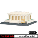 LEGO World Famous Architecture Building Blocks Series  Iron building of New York Classic Landmark Model Bricks