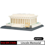 LEGO World Famous Architecture Building Blocks Series  Iron building of New York Classic Landmark Model Bricks