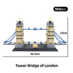 LEGO World Famous Architecture Building Blocks Series  Iron building of New York Classic Landmark Model Bricks