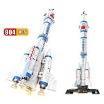 LEGO  904pcs Children City Aerospace Manned Spaceship Model Technology Creative Building Blocks
