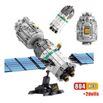 LEGO  Spaceflight Sounding Rocket Perations launcher Manned Building Blocks Kit Bricks Classic Spaceship Model Kids Toy For kids