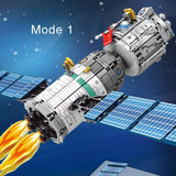 LEGO  Spaceflight Sounding Rocket Perations launcher Manned Building Blocks Kit Bricks Classic Spaceship Model Kids Toy For kids