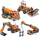 LEGO 503Pcs Engineering Vehicles Building Blocks Technic Truck Deformation Bucket