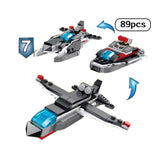 LEGO 8in1 Military Aerial carrier Fighter-building Blocks Helicopters Naval Vessels Warship Ship 3D Model Bricks