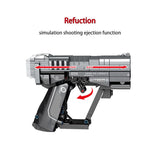 LEGO 364pcs Wandering Earth DIY Cap Pistol Model Building Blocks Technic Gun Educational Shooting Game Brick Toys for Children