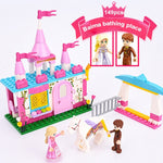 LEGO Friends girls castle princess carriage Compatible brick power puff girl for building block blocks