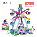 LEGO Friends girls castle princess carriage Compatible brick power puff girl for building block blocks