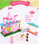 LEGO Friends girls castle princess carriage Compatible brick power puff girl for building block blocks