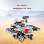 LEGO 702Pcs City Spaceport Space station Building Block Space Culture Moon Probe Astronaut figure Brick sets