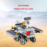 LEGO 702Pcs City Spaceport Space station Building Block Space Culture Moon Probe Astronaut figure Brick sets