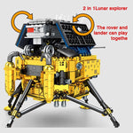 LEGO 702Pcs City Spaceport Space station Building Block Space Culture Moon Probe Astronaut figure Brick sets