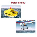 LEGO 391pcs City Emergency services Rescue helicopter Boat Ship Building Blocks Airplane Brick