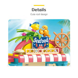 LEGO 490Pcs Friends Princess Seaside Series Building Blocks Seafood Restaurant Set Figures DIY Educational Brick