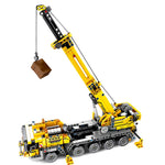 LEGO 665pcs Engineering Bulldozer Crane Technic Dump Truck Building Blocks City Construction vehicle car Toy For Children gifts