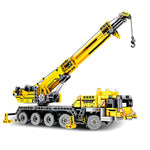 LEGO 665pcs Engineering Bulldozer Crane Technic Dump Truck Building Blocks City Construction vehicle car Toy For Children gifts