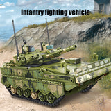 LEGO WW2 Chariot Missile Car Vehicle Model Building Blocks Military Technic Weapons Army Tank Soldier Figures Bricks