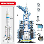 LEGO City Spaceship RC Aerospace Rocket Building Blocks Technic Remote Control Carrier Space Launch Bricks Toys For Children