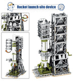 LEGO City Technic Aviation Rocket Building Blocks Creator Artificial Satellite Space Launcher Cosmonaut Figures Bricks